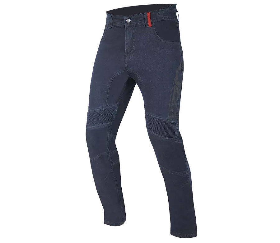 Džínsy na moto XRC Cropped jeans men blue