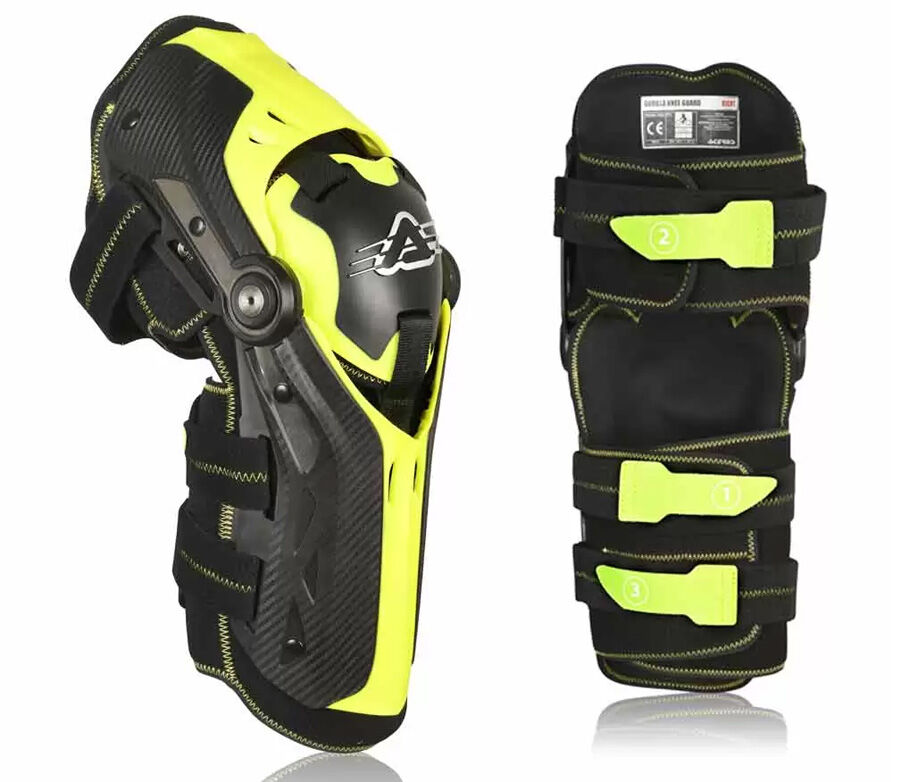 Chrániče kolen Acerbis Gorilla Knee pad black/yellow