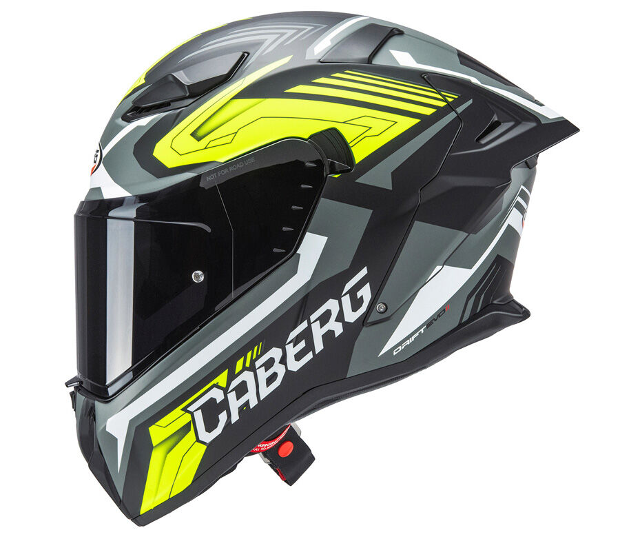 Integrálna helma Caberg Drift Evo II Jarama matt black/grey/yellow fluo