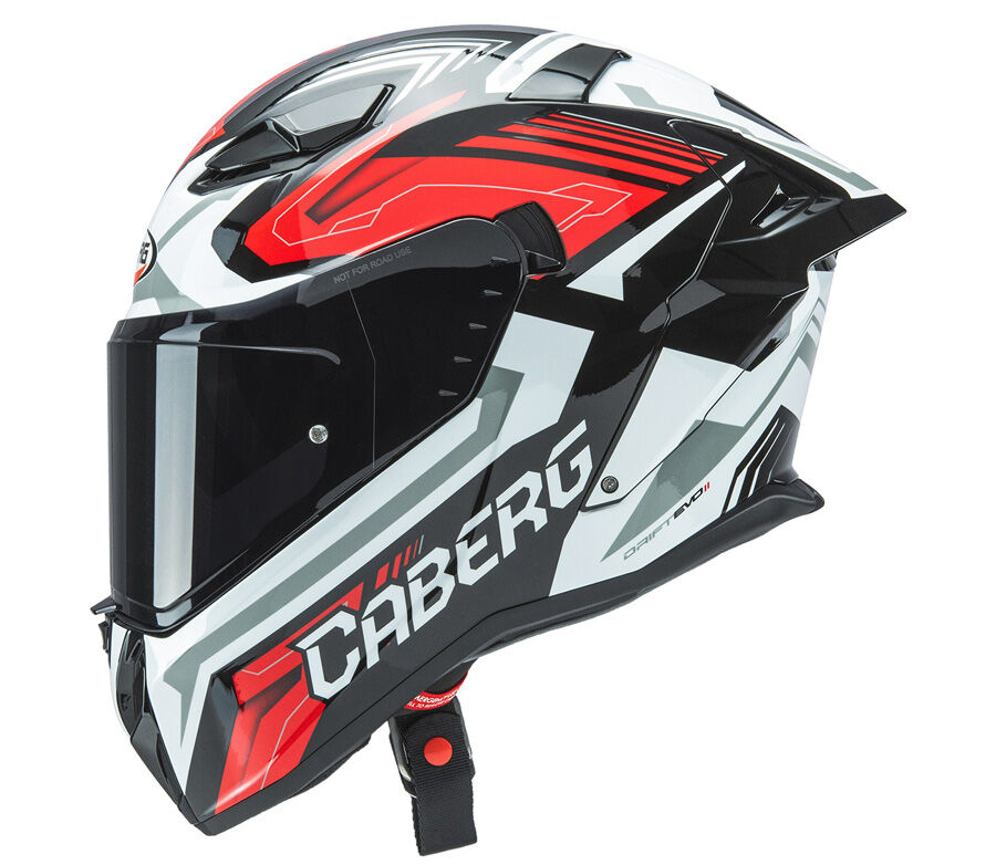 Prilba na motorku Caberg Drift Evo II Jarama black/white/red