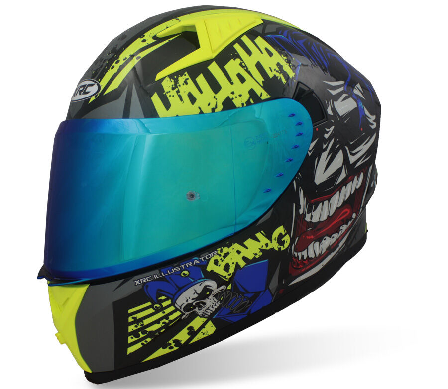 Helma na motorku XRC ILLUSTRATOR glossy